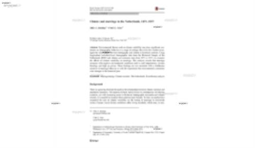 Climate and marriage in the Netherlands, 1871–1937